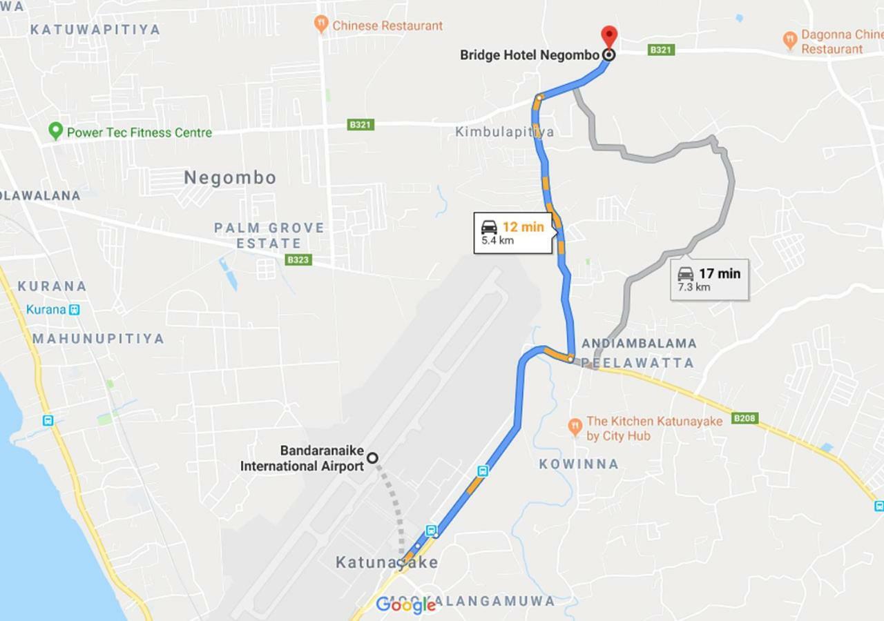 Bridge Hotel Negombo Kimbulapitiya Екстер'єр фото